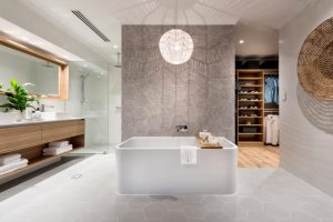 2017 Bathroom in a Display Home $550,001-$750,000 – “The Bayside” Webb & Brown-Neaves Display Home