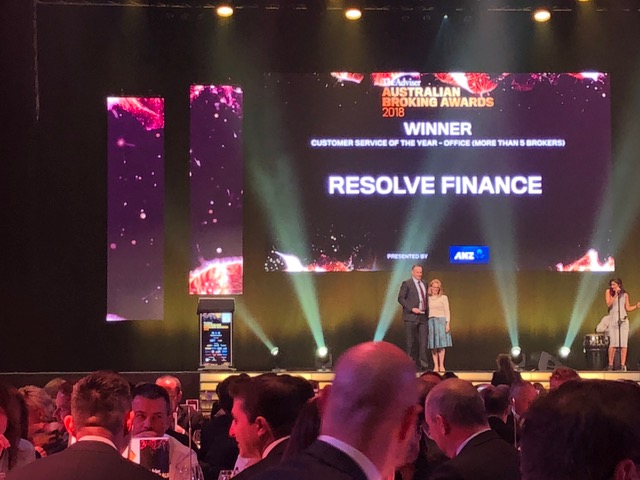 Resolve Finance wins national customer service award
