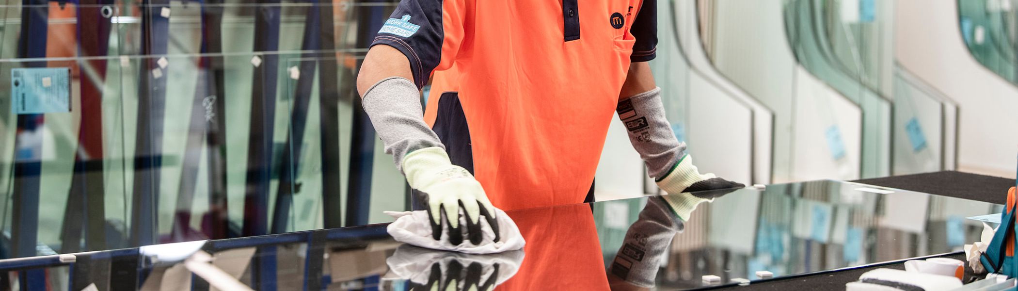 ABN Training glazier - 2100 × 600